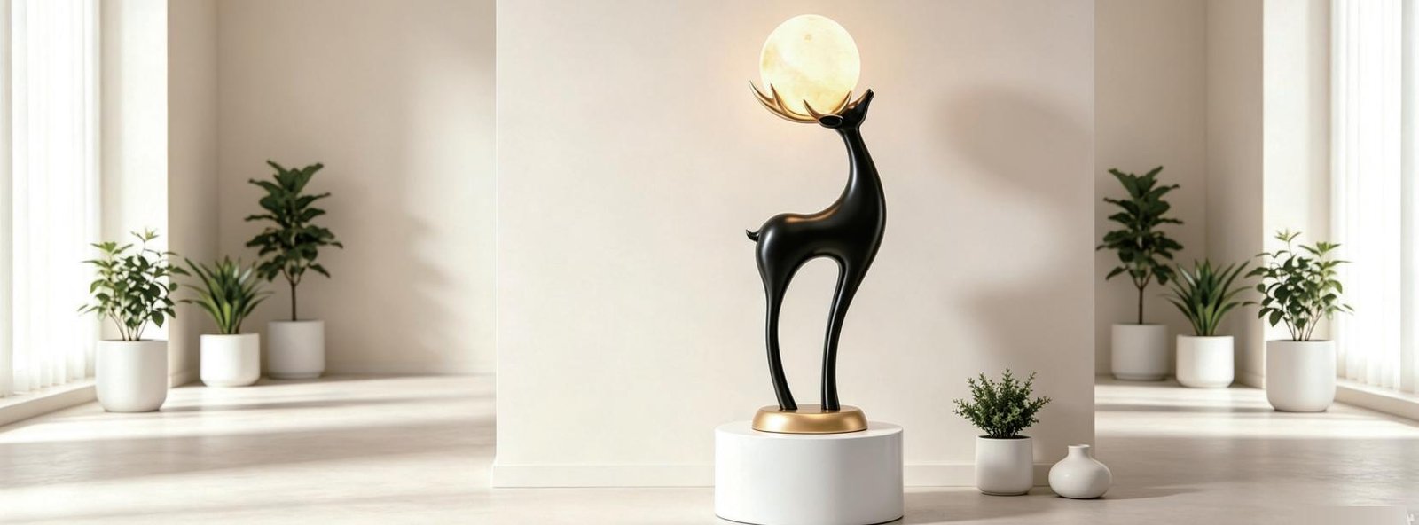 Elk Moon Light Ornament