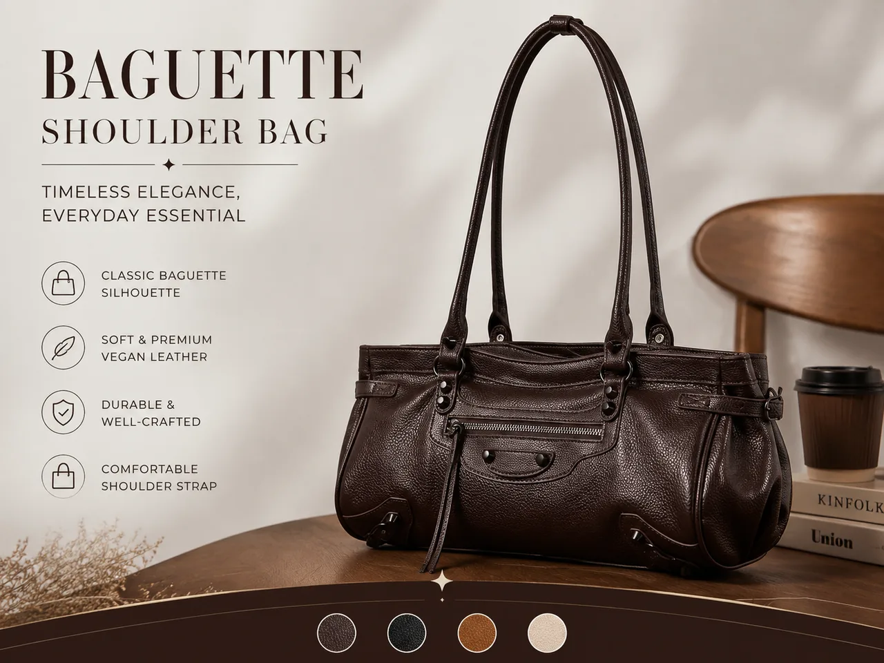 Baguette Shoulder Bag lifestyle view