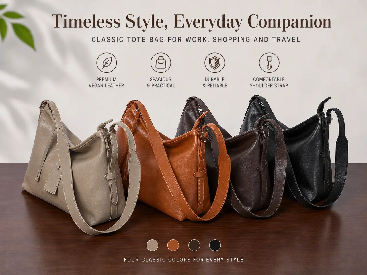 Everyday Classic Tote Bag lifestyle view